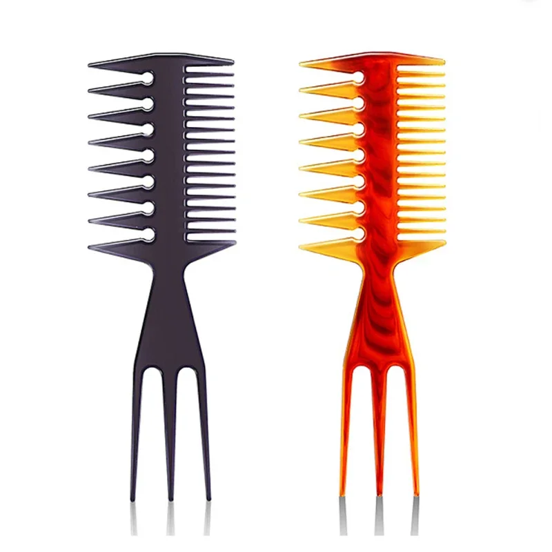 5-teiliges Haarkamm-Set Für Männer - Professionelle Styling Kämme Mit Breiten Zähnen Für Alle Haartypen