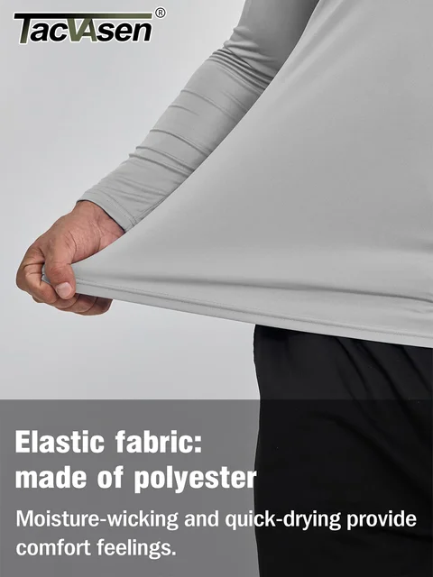 TACVASEN UPF 50+ Long Sleeve Performance Tee 6