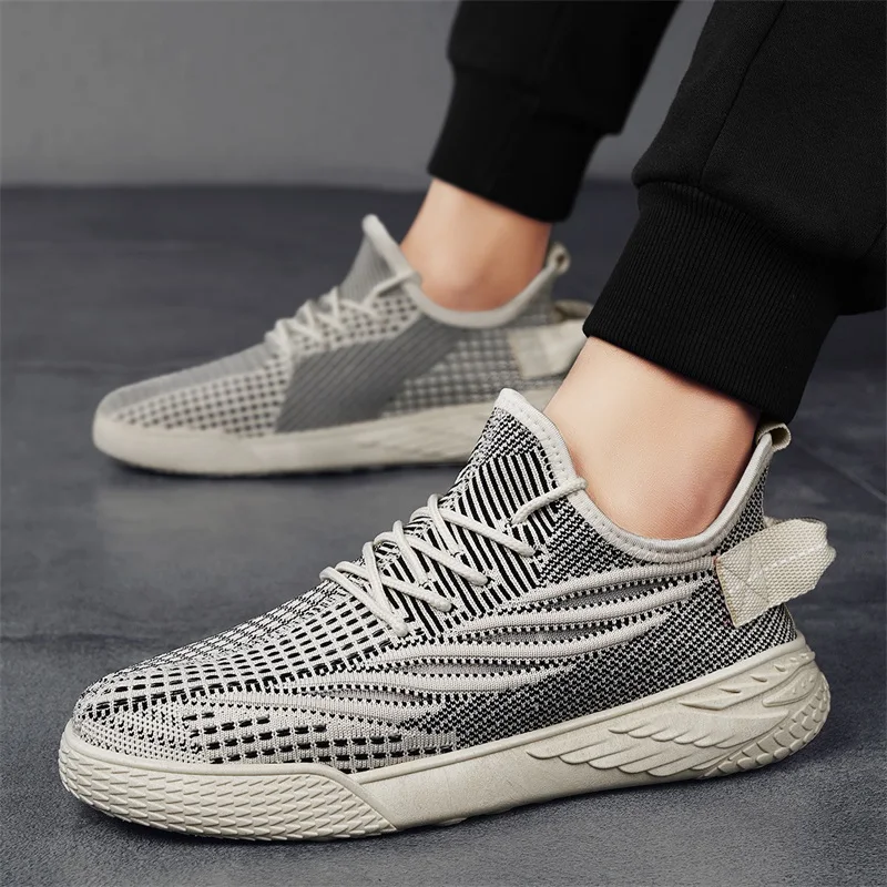 

Мужская Тонкая модная универсальная новая сетчатая дышащая Спортивная обувь удобная и легкая повседневная мужская обувь