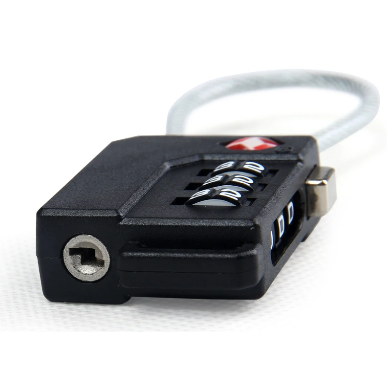 Travel Smart combination locks 3-digit Combination Zinc Alloy For Suitcase Luggage Bag Suit 4mm