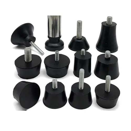 M6 M8 M10 Rubber Adjustable Feet Pad Feet Pad With Screw Table Chair Balck Leveling Foot Pad Furniture Leg Anti-shock Protection - Image 4