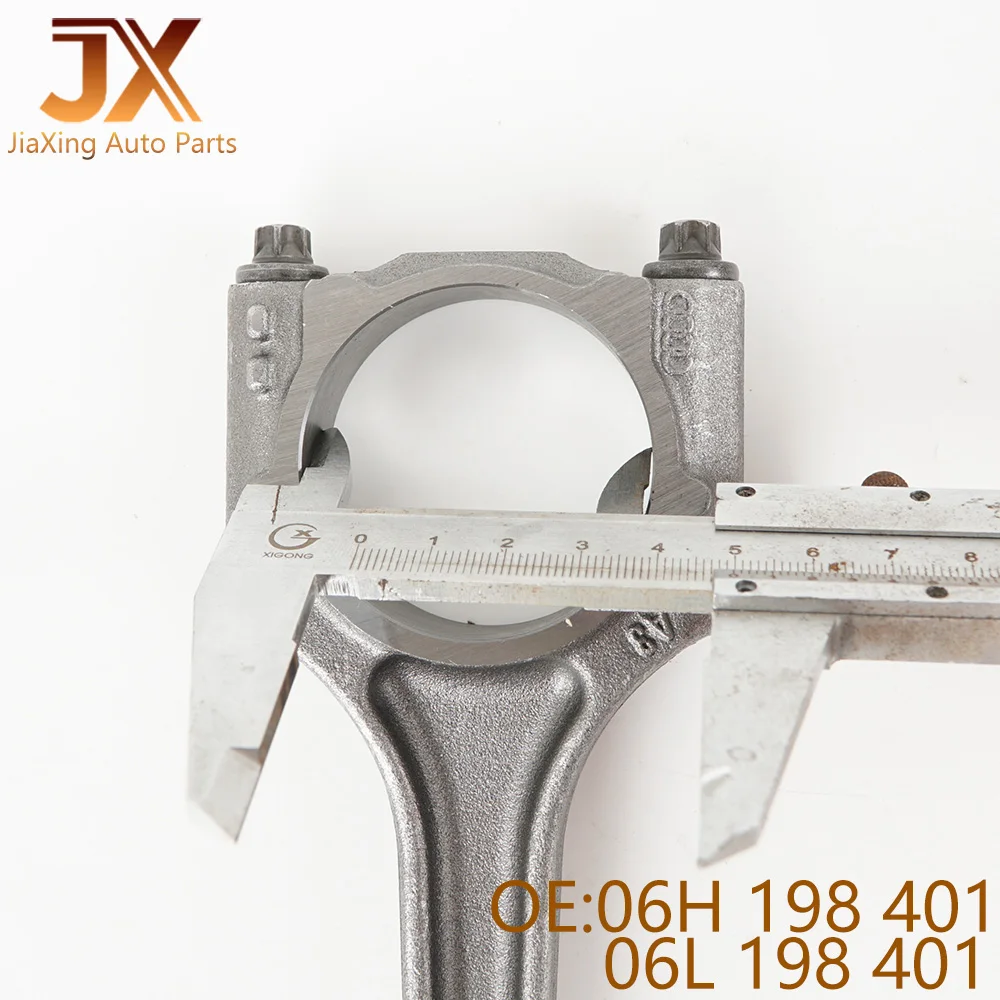 NEW 06H 198 401 A 4Pcs Engine Connecting Rod Kit Fit For Audi A4 TT Q5 VW Golf Passat Skoda Seat 2.0TFSI EA888 Pin 23mm