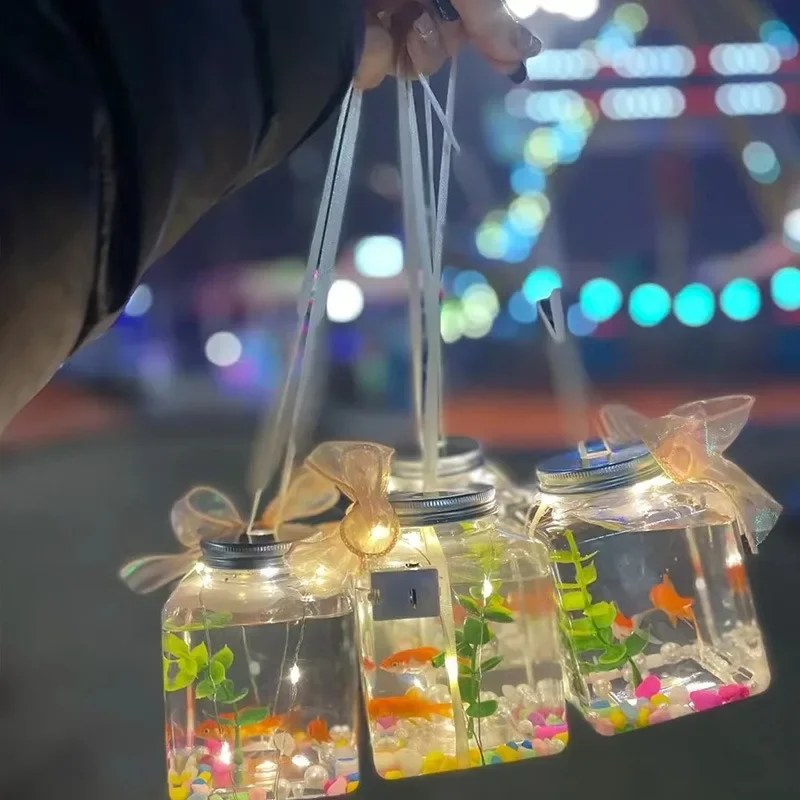 Moderno Mini Acquario Silenzioso Ecologico Piccolo Allevamento Terrario Desktop Meduse Acquario Decorazione Pesce Acquario Accessori