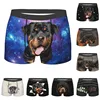Custom Rottweiler Dog Boxer Shorts For Homme 3D Print Male Underwear Panties Briefs Breathbale Underpants 1