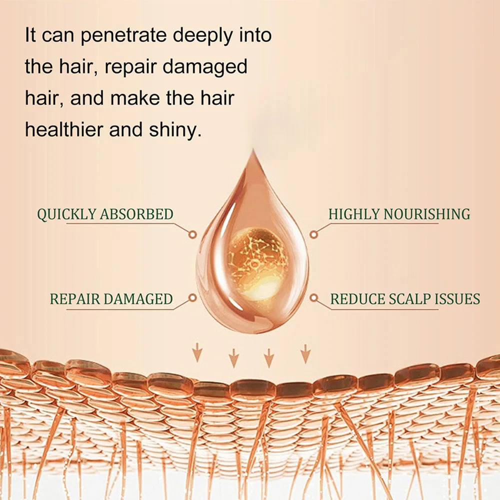 Hair Growth Essential Oil Rosemary Mint Hair Strengthening Oil Nourishing Treatment For Split Ends Dry Organics Care