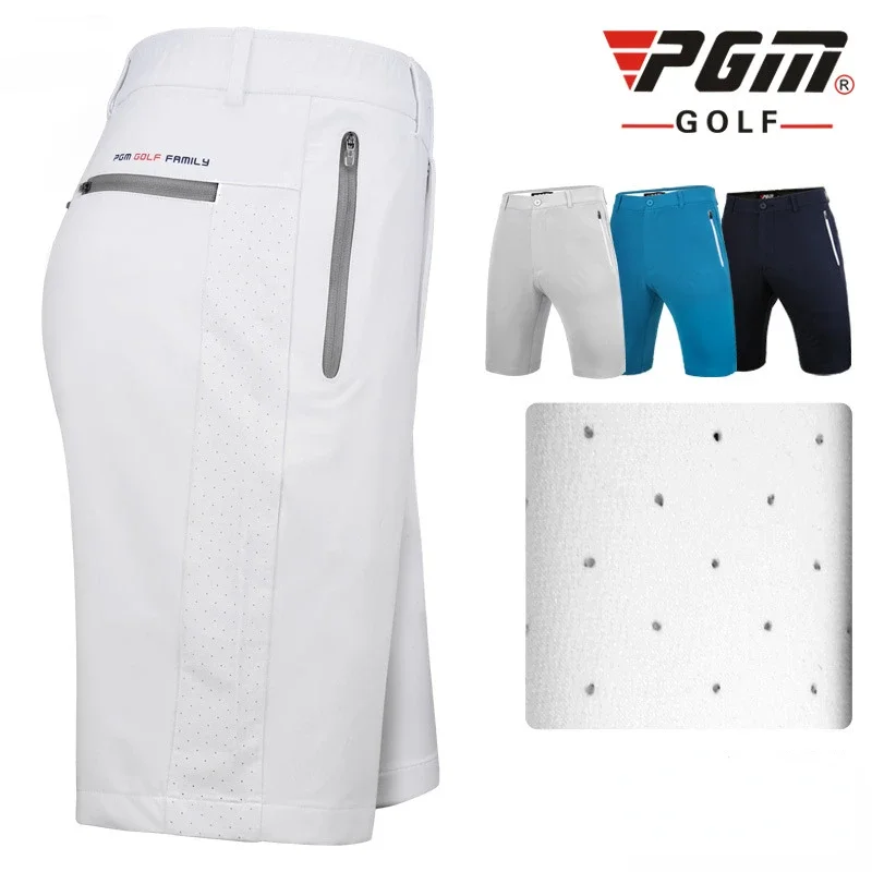 PGM Men's Golf Shorts Summer Breathable Shorts Man High Elastic Fit-drying Short Pants Comfortable Golf Clothing XXS-XXXL KUZ057