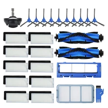 

26 Pack Replacement Brushes for Eufy Robovac 11S 12 25C 15T 30C Front Caster Wheel Side//Main Roller Brush Filter