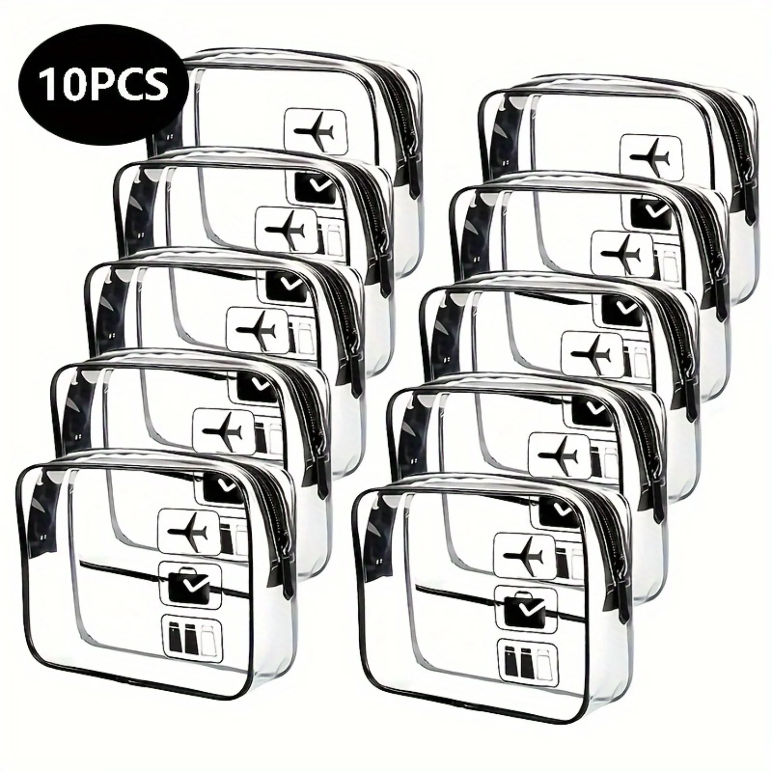10pcs Black
