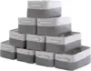 Storage Baskets 12x8x5 inch 10 Pack Fabric Baskets Foldable Storage Bins Decorative Baskets cloth 1