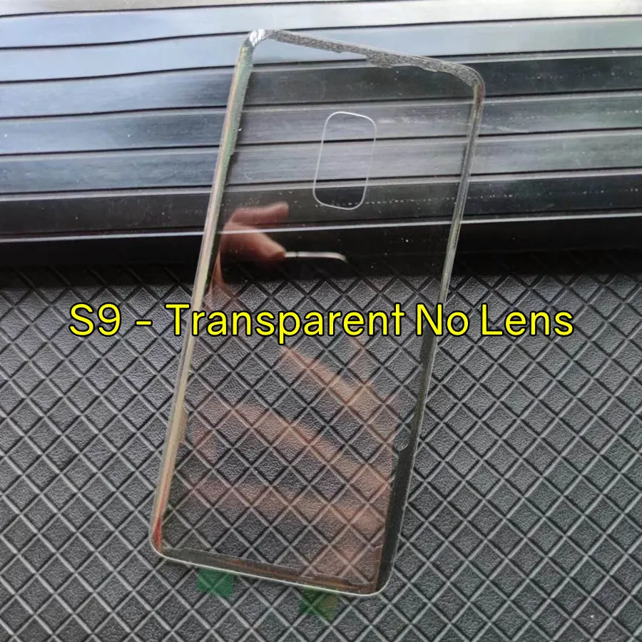 Transparent Rear Glass Cover Replacement - Back Panel Housing Case