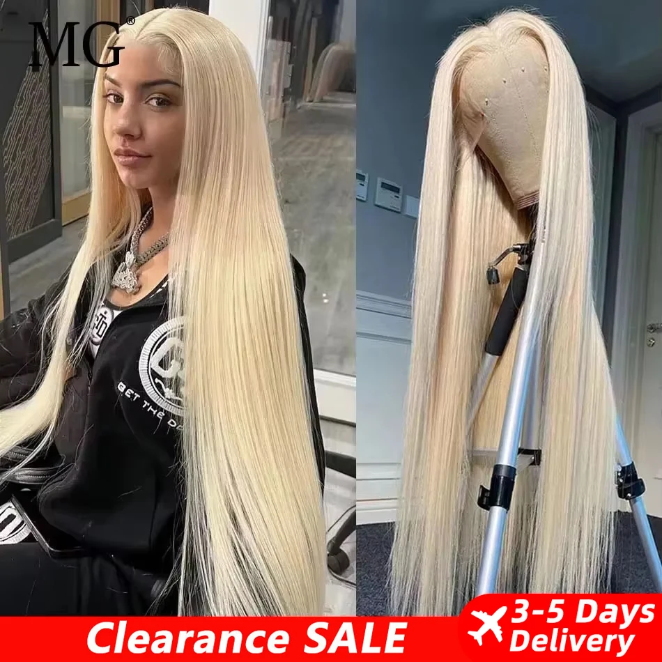613 13x6 HD Lace Frontal Human Hair Wigs 613 Blonde Lace Front Human Hair Wigs Peruvian Remy Straight Wig For Women human hair wig