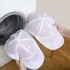Caps Holder Organizer Bags Washing Machine Hat Cleaner Cover Baseball Cap Wash Cage Protector Laundry Bag Hollow Mesh Zip Pouch 4