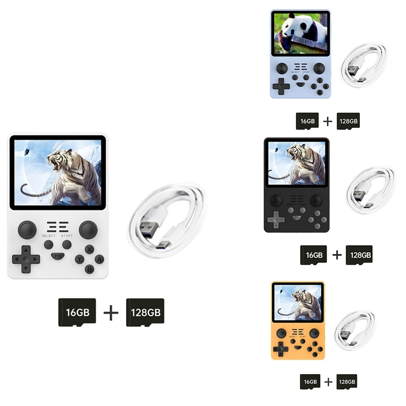 

Консоль игровая ручная RGB20S, 16 + 128 ГБ, 3,5 дюйма, IPS экран