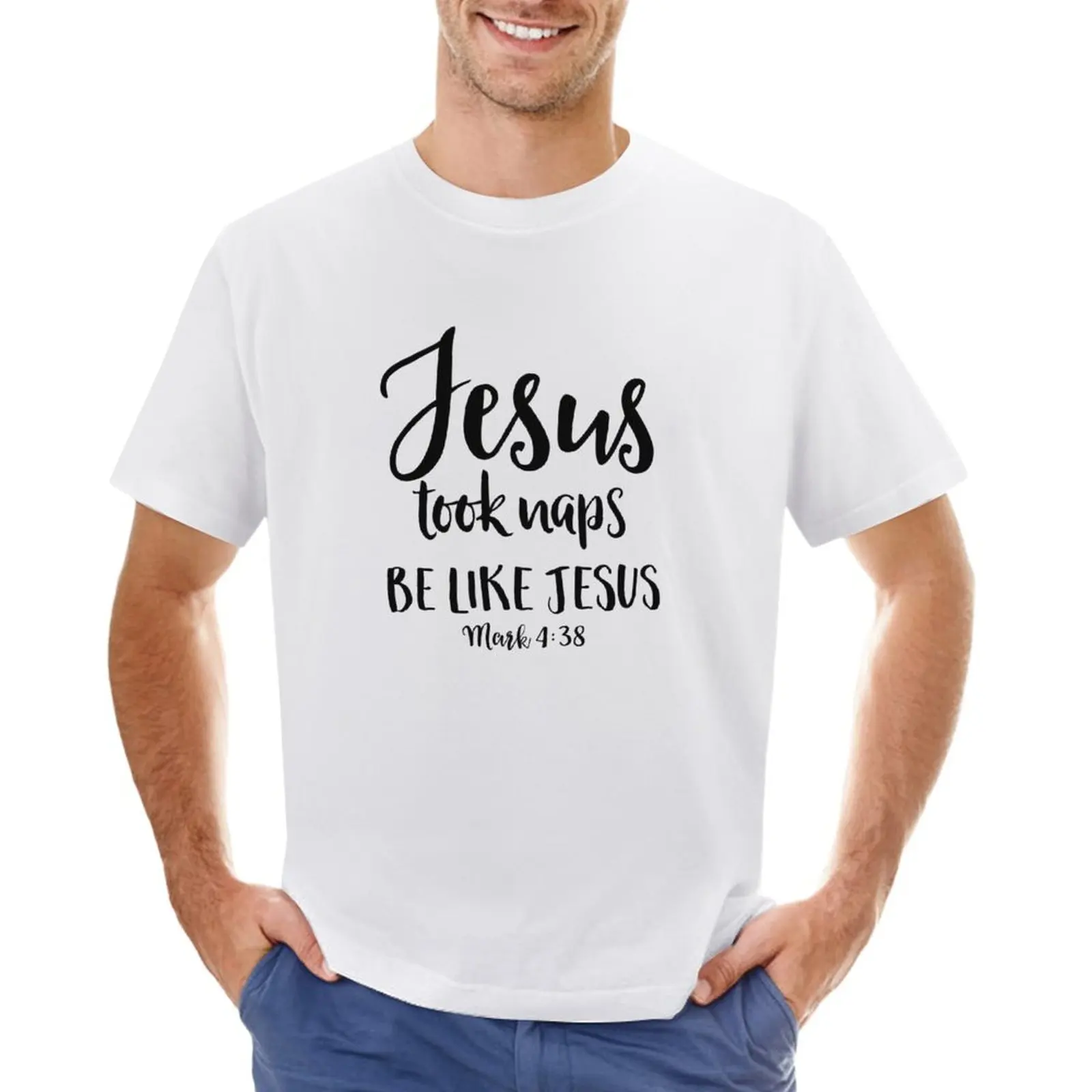 

Jesus Took Naps Be Like Jesus | Funny Christian Gift T-Shirt for a boy blanks Short sleeve tee cute tops mens t shirts pack