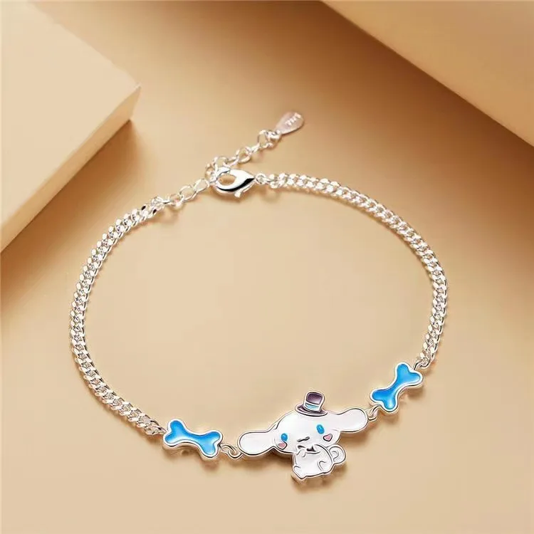 Sanrio Bracelet La Parure Kawaii Cartoon All-Match Girl Jewelry