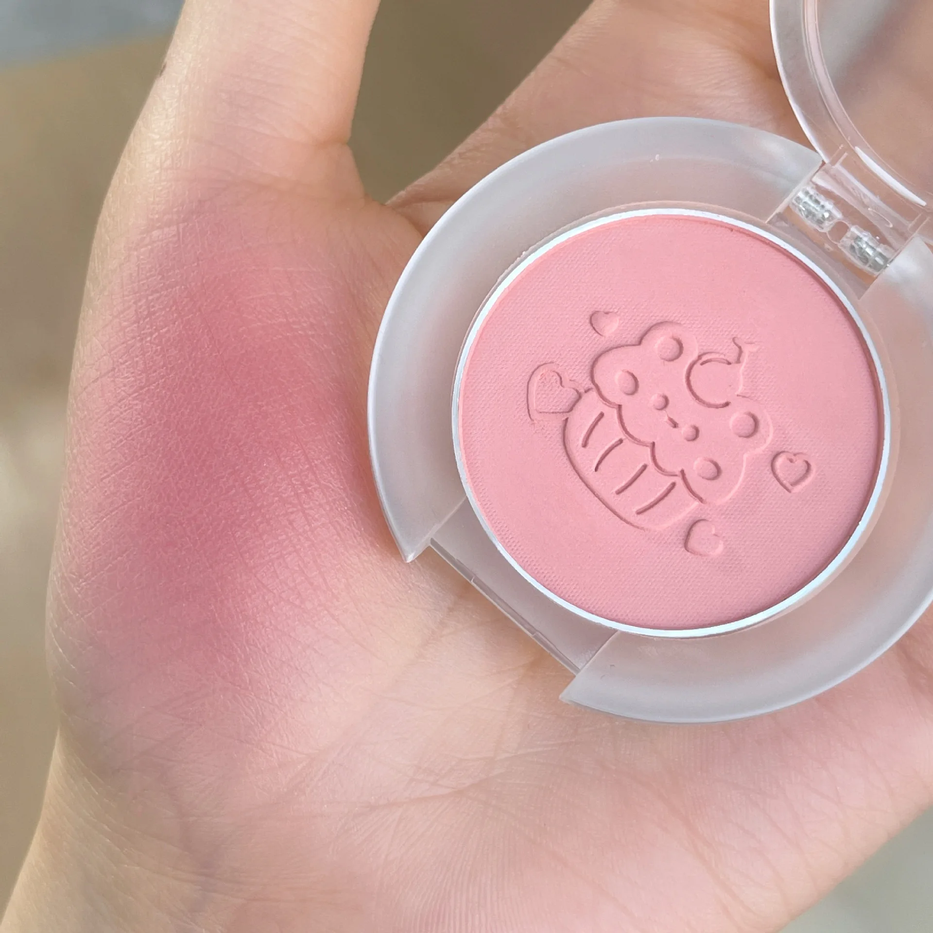 Palette Blush Matte Powder Blusher Cosmetic for Girls powder blusher blush powder facial blusher