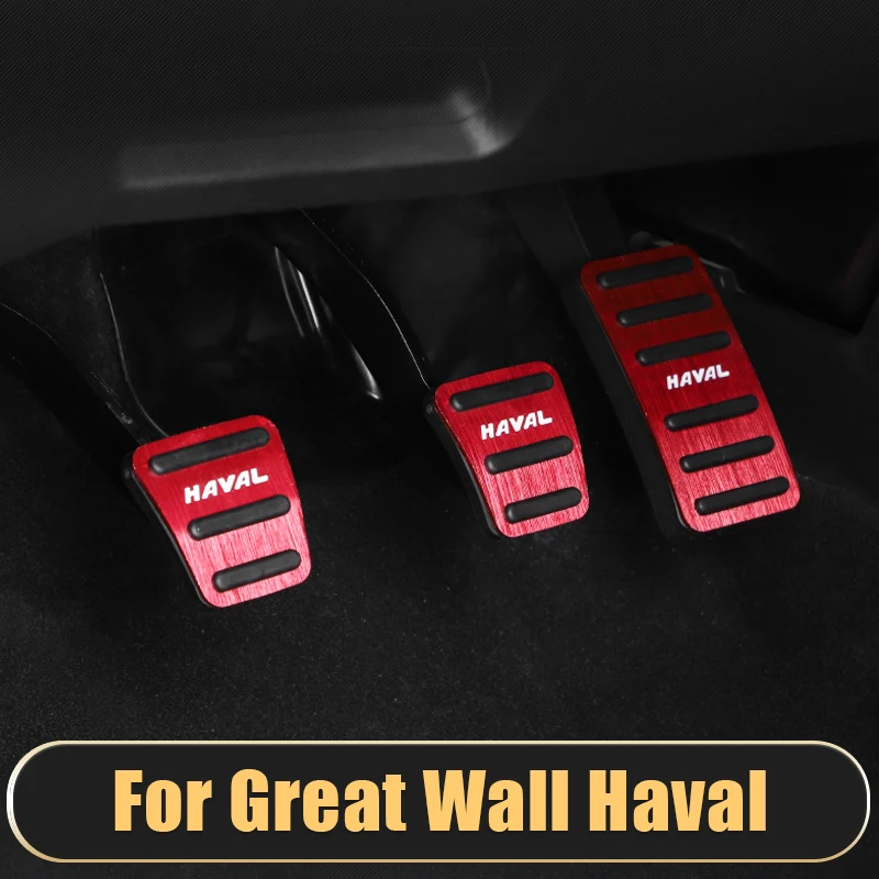 

For Great Wall Haval H6 F7 F7x H4 F5 M6 Coupe 2011-2018 2019 2020 Car Accelerator Foot Pedal Pad Brake Pedal Cover Accessories
