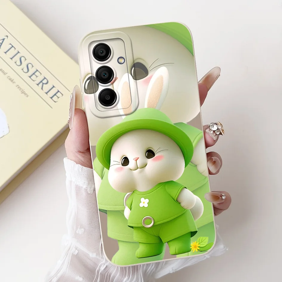 Silicone Flower Bowknot Soft TPU Case for Samsung Galaxy A16 5G