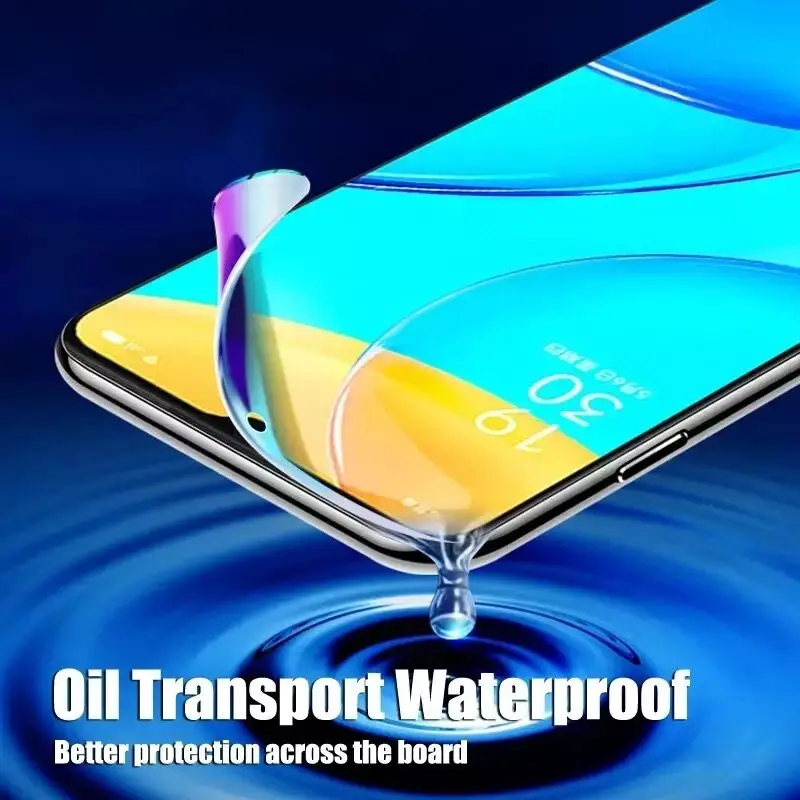Фото Гидрогелевая пленка для передней и задней панели ZTE Axon 30 40 Pro Ultra, защитная пленка для экрана ZTE 50 Lite, не закаленное стекло, 3 шт. №4