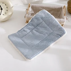 Cozy Warm Fleece Sleep Mat - S (Blue)