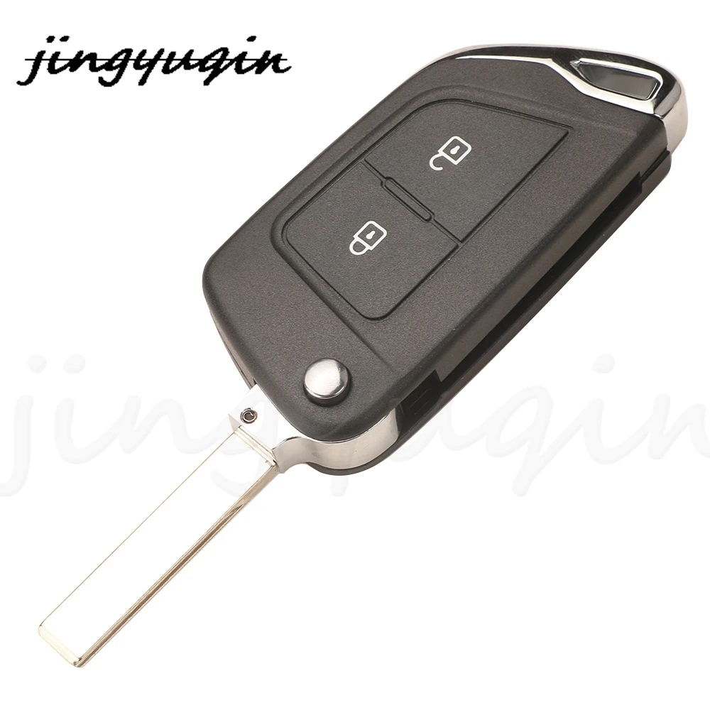Key Case Car Key Shell Key Shell Flip Remote For Peugeot 107 207 307 407 306 308 408 508 Citroen C2 C3 C4 Ce0536/0523 HU83 VA2