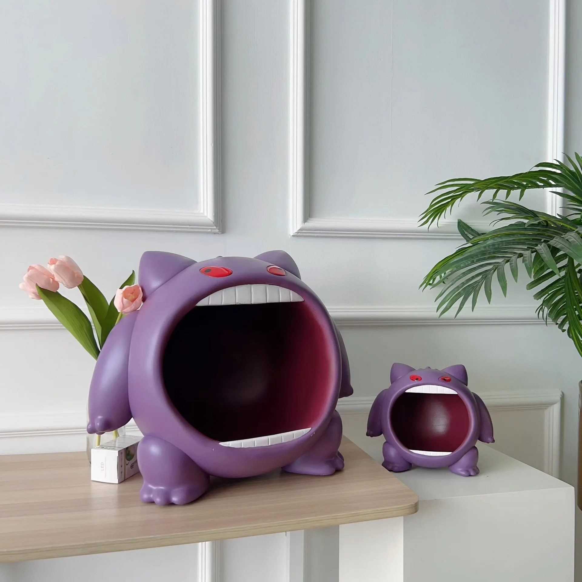 

Pokemon Gengar Home Desk Office Storage Decoration Box Figure Toys 18cm