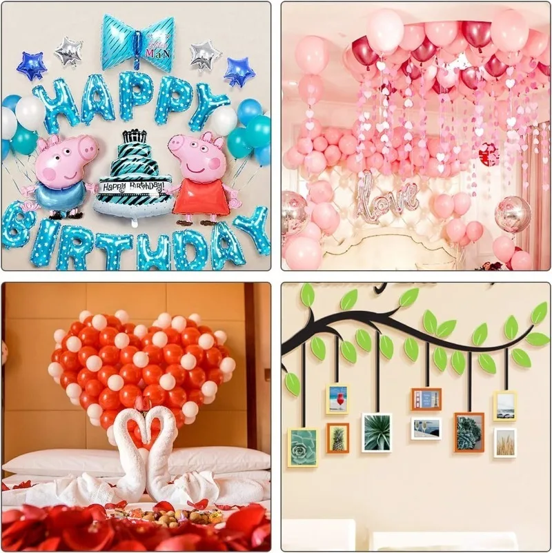Clear Adhesive Double-Sided Dots for DIY Crafts and Decoration - Waterproof and No-Trace Stickers