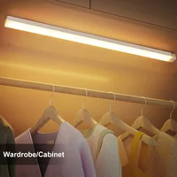 LED Motion Sensor Light Wireless LED Night Light Type C Rechargeable Light Cabinet Wardrobe Lamp Staircase Backlight For Kitchen 3