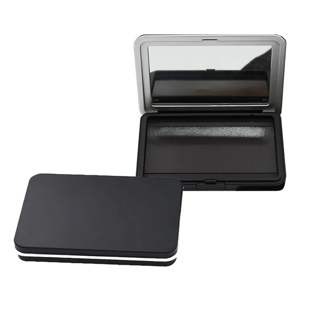 

Black Makeup Brush Storage Packaging Box Large Eye Shadow Subpackage Combination Plate Badge Coin Pendant Jewelry Organizer Tray