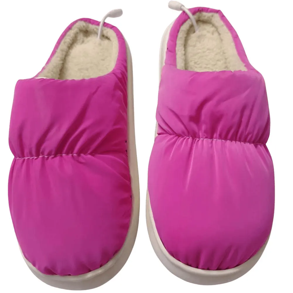 Plush Heated Slippers with USB Charging for Winter