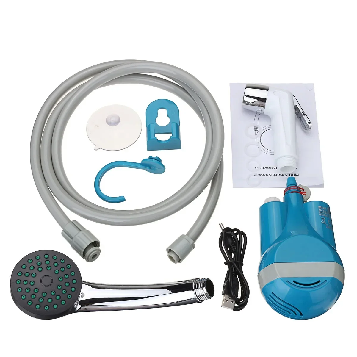 

Портативный USB-насос для душа с перезаряжаемой насадкой