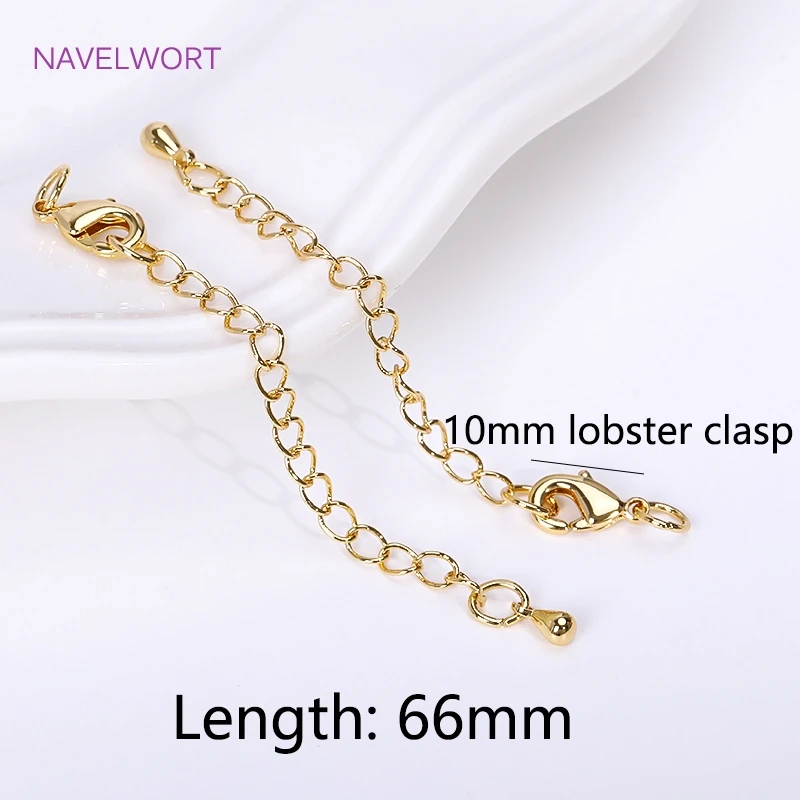 Lobster Clasp Gold Extension Chain For Necklace Kendra Scott Gold