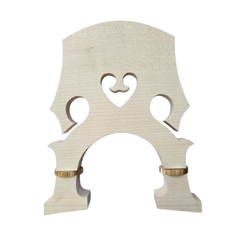 Double Bass Bridge 1 pc European Maple Adjustable 4/4 3/4 1/2 1/4 size