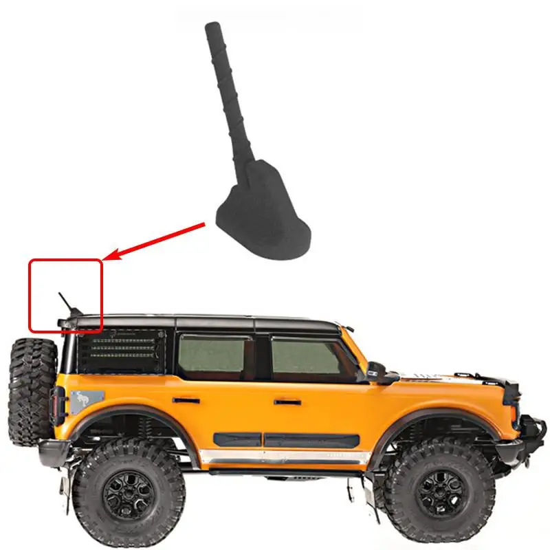 

For Trax Trx4 Defender Bronco Trx6 G63 Axial Scx10 Nylon Roof Decoration Antenna 1:10 General Rc Car Parts