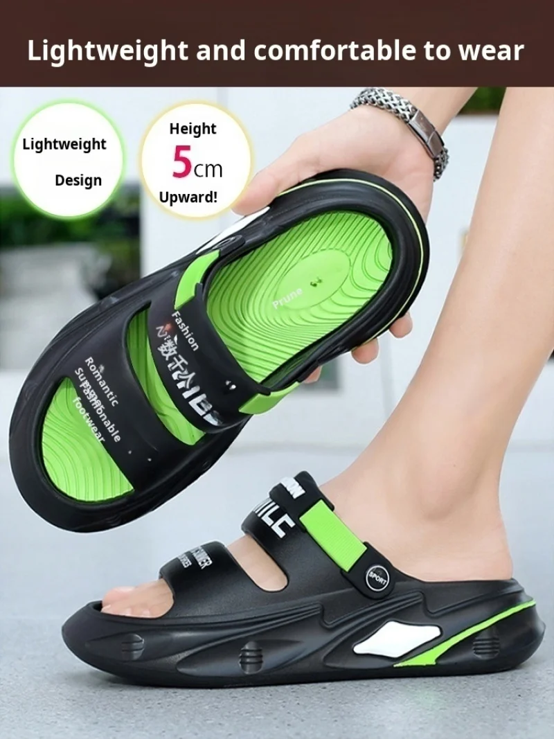 Summer Men's Outdoor Sandals Thick Bottom Cave Shoes Driving Sports Beach Shoes Sandals Slippers Men fashion sandals beach sandals sports sandals