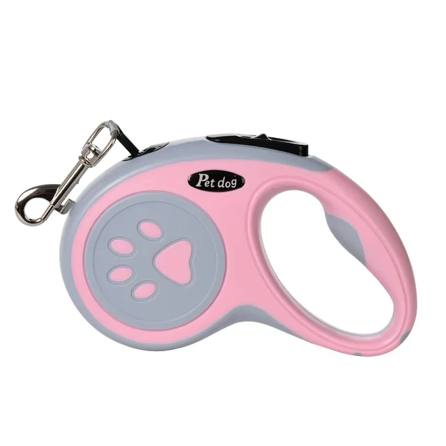 Retractable Bone Paw Dog Leash 6