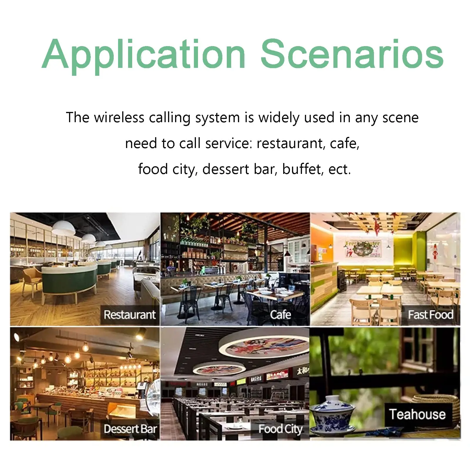10pcs Waterproof Wireless Guest Call Button Service Pager Transmitter System for Restaurant Bar Hookah