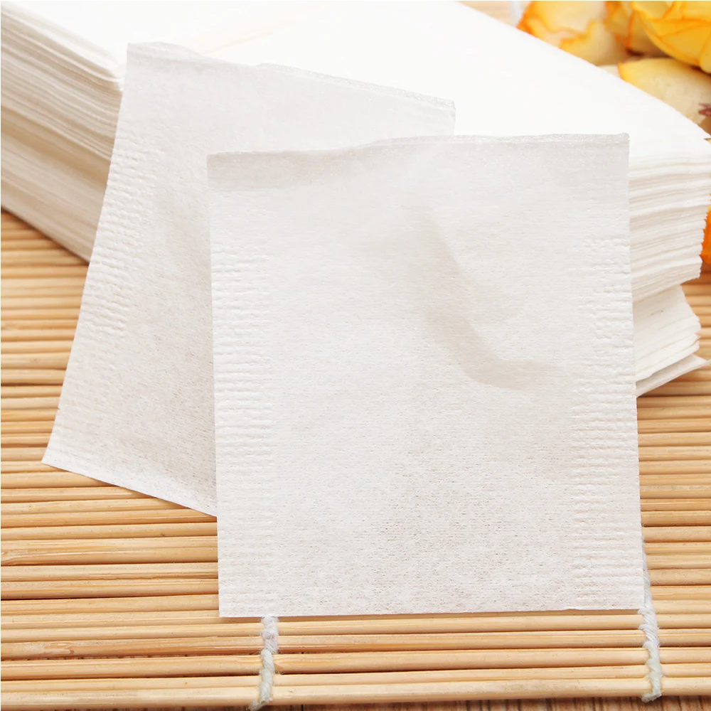 

Herb Tea Heat Seal Powder Empty Teabags Eco-friendly Soft Clean Useful Pepper 500Pcs Filter 5.5x6.2cm Top 2018