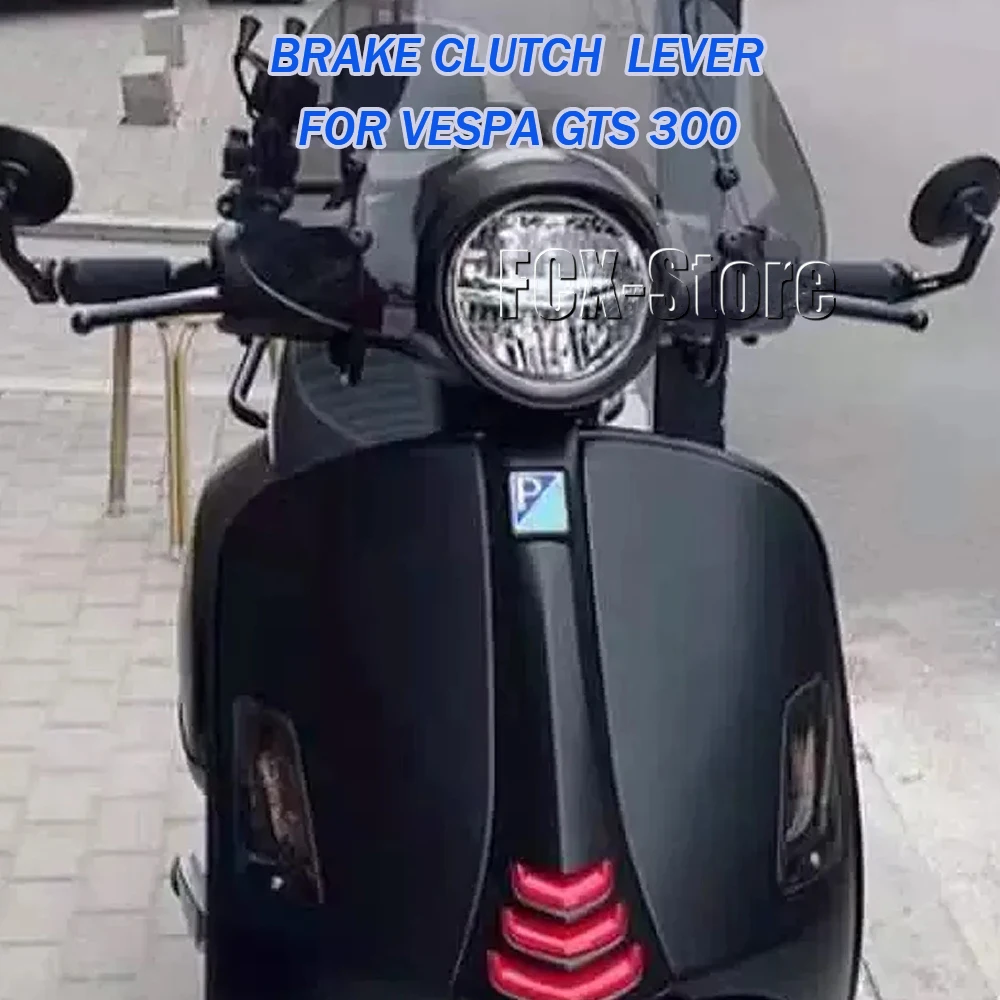 

Для Vespa GTS300 GTS 300 gts300 Gts 300 2023 2024 Новинка для мотоцикла CNC сцепление тормоз ручка рычаг комплект аксессуаров