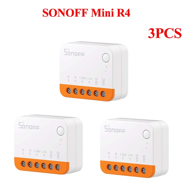 Sonoff MiniR4 3PCS