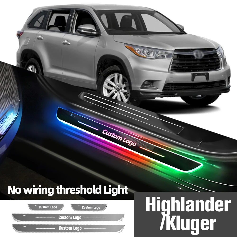 

Для Toyota Highlander Kluger 2000-2023 2022 Автомобильная фотосессия с индивидуальным логотипом