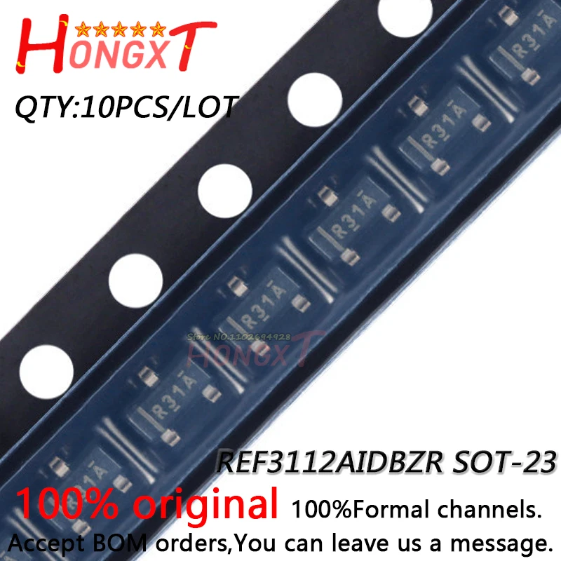 

10 шт. 100% новый REF3112AIDBZR R31A SOT-23.Chipset