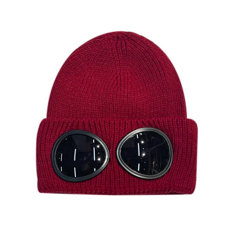 Windproof Knitted Hat with Ear Protection - Personalized Warmth