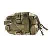 Molle Horizontal Admin tactical bag Compact 1000D Utility Edc Tool Gear Gadget Waist Bag Organizer Caming Molle Pouch 6