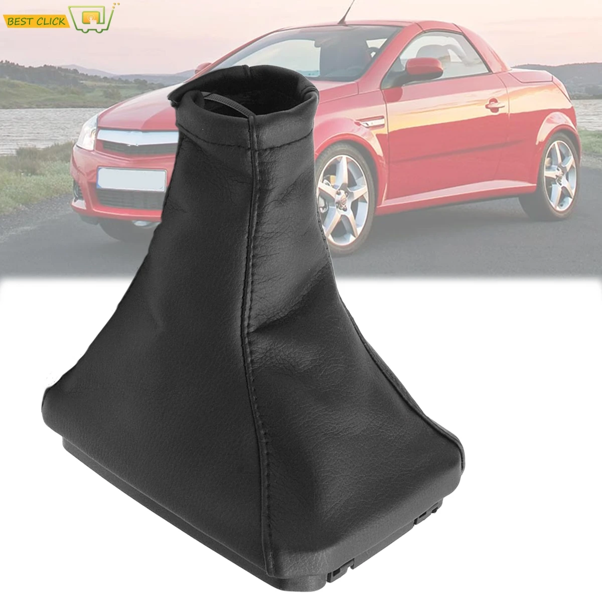 Rubber Auto Versnellingspook Stofkap Shifter Boot Vervanging voor GM350 Zwart Maat 17 X 14 Cm Hurst, B&M ETC. Automatische/handmatige Shifters