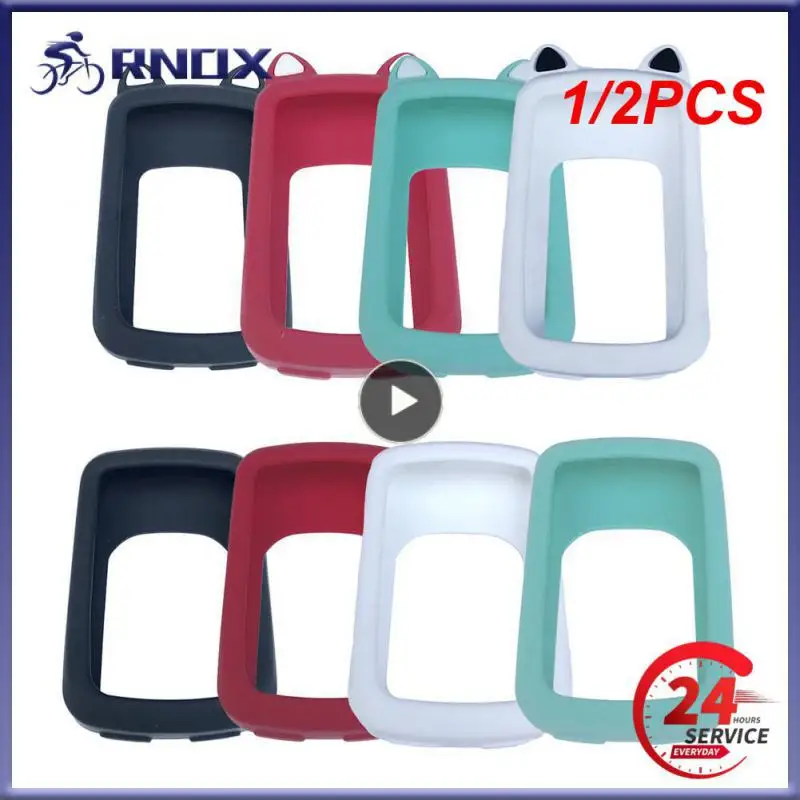 1/2 Pz Custodia Protettiva Per Igpsport Ciclismo Computer Cover Bsc100S Gps Bike Computer Custodia In Silicone Bike Computer Cover