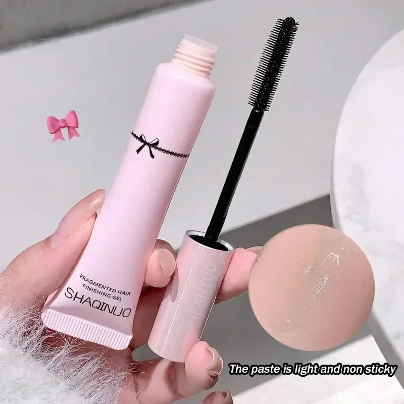Broken Hair Styling Wax Cream Smoothing Finishing Stick with Big Brush Transparent Hair Shaping Gel Not Greasy Hair Care Tool 4