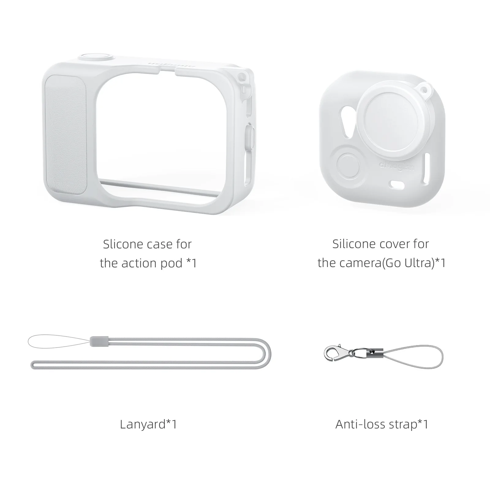 aMagisn Silicone Protective Case with All-round Scratch & Shock Resistance