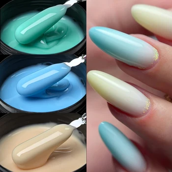 Jillnails Macaron Gel Builder Nail Gel Polish 100g/50g LED UV Gel for Nails Extension