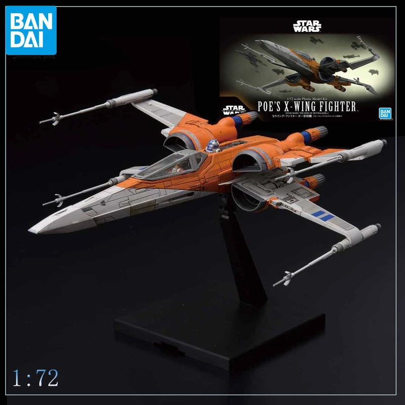 Bandai Star Wars Poe S X Wing Fighter 1 72 The Rise Of Skywalker Assembly Assembling Model Collection Toys Birthday Present Action Figures Aliexpress